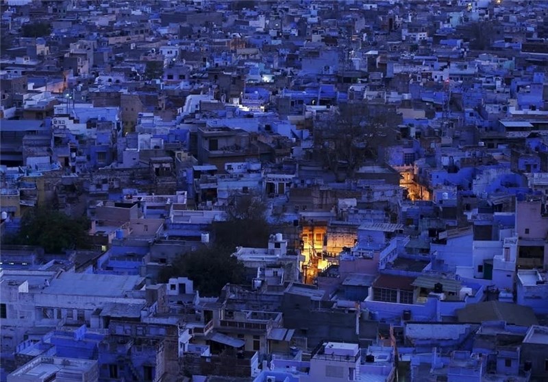 شهر «آبی» در هند به روایت تصویر