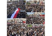 تظاهرات هزاران یمنی علیه تجاوزگری رژیم آل‌سعود و قطعنامه ظالمانه شورای امنیت+تصاویر
