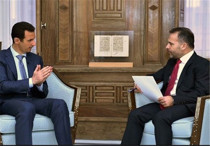 Iran Never Tried to Control Syria, President Assad Says