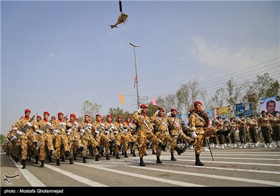رژه روز ارتش در خوزستان - اهواز