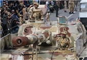 فیلم/ رژه موشک ها و تجهیزات پدافند در روز ارتش