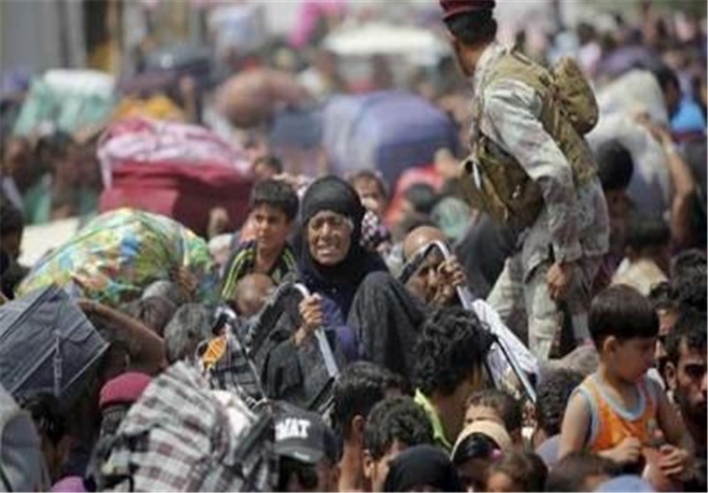 سازمان ملل: 90هزار شهروند عراقی از الانبار آواره شدند + عکس