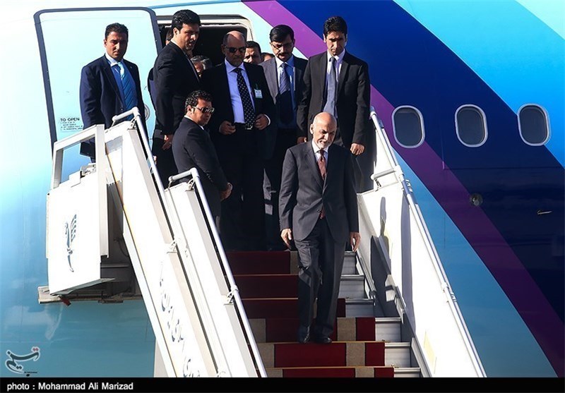 رئیس جمهور افغانستان وارد تهران شد