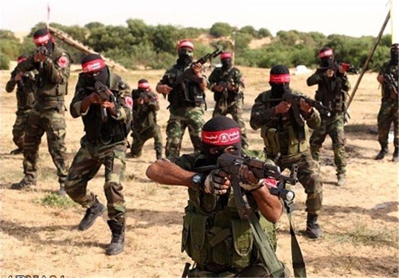 تصاویر آموزش نظامی گردان‌های مقاومت فلسطین
