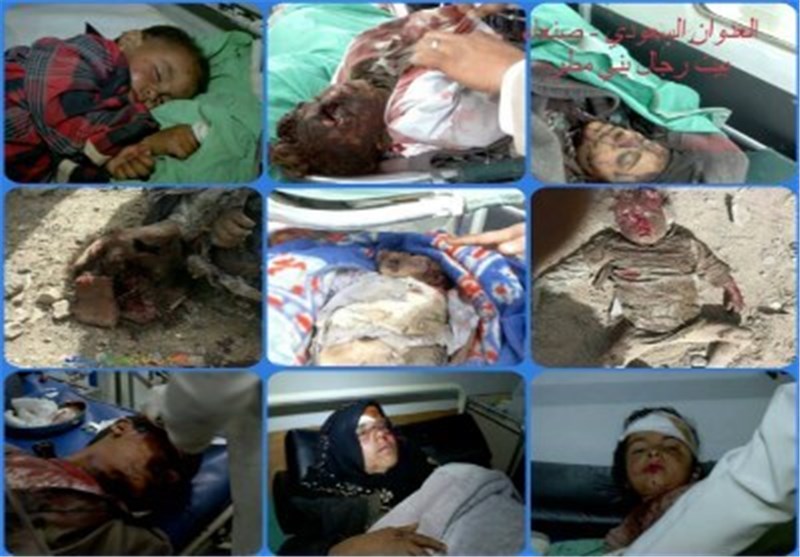 افزایش آمار قربانیان جنایت عربستان در صنعاء به 11 شهید و 162 زخمی