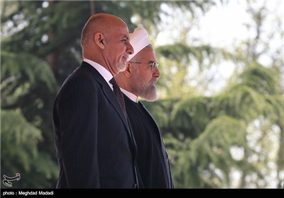 Iranian President Welcomes Afghan Counterpart 