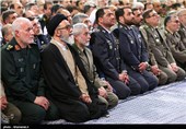 دیدار فرماندهان و کارکنان ارتش با مقام معظم رهبری