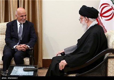 Afghan President Meets with Supreme Leader 