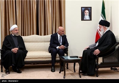 Afghan President Meets with Supreme Leader