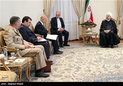 4 New Ambassadors Submit Credentials to Iran's President