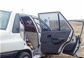 برخورد پراید با تریلر در محور راور –کرمان با مرگ مامور پلیس همراه شد