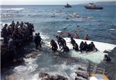 مرگ 4 کودک در حادثه غرق شدن 4 فروند قایق مهاجران در نزدیکی یونان
