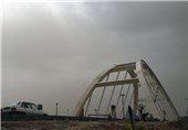 پل قوسی کرمانشاه به بهره‌برداری می‌رسد