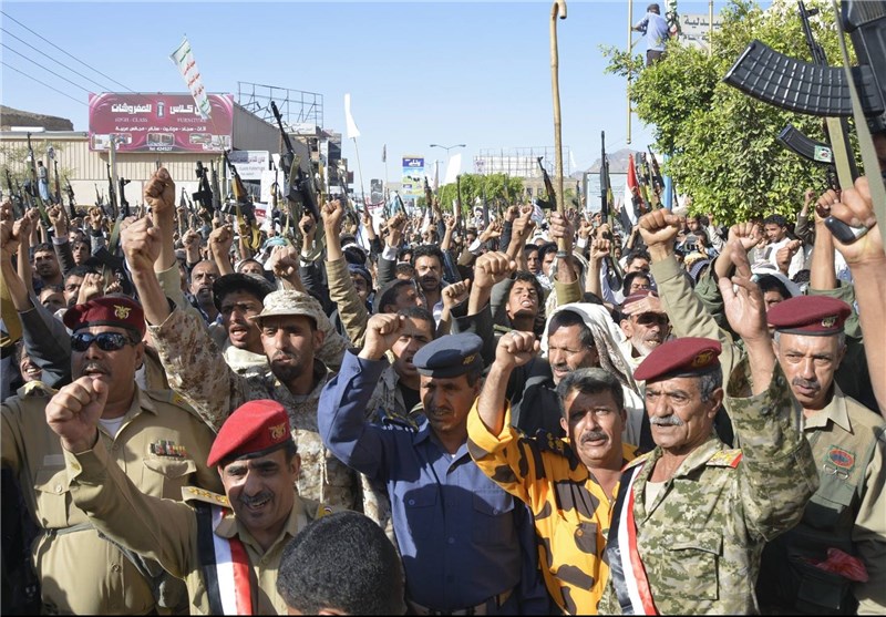 حضور گسترده ملت یمن در تظاهرات علیه تجاوز عربستان + تصاویر