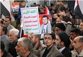 Rally Held in Damascus in Solidarity with Yemeni People (+Photos)