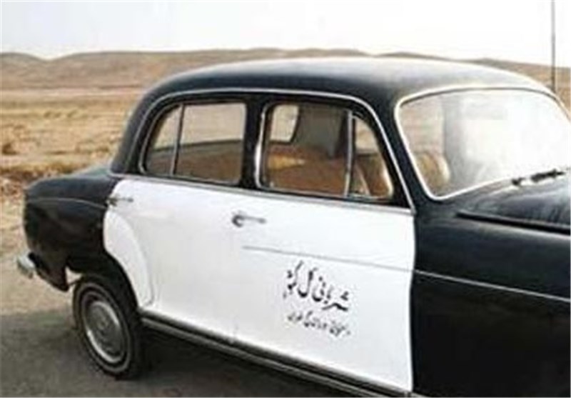 عکس/اولین ماشین پلیس ایران
