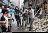 فیلم/خسارات زلزله 7/9 ریشتری در نپال