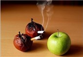 رابطه جالب سیب و سیگار!