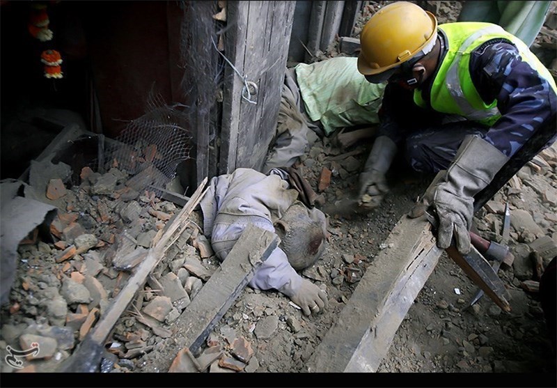 بیش از 2هزار قربانی در زلزله «نپال» به‌روایت تصویر