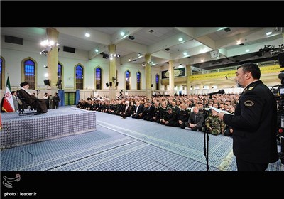 Iranian Police Commanders, Officials Meet with Supreme Leader