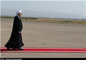 روحانی در سفری غیررسمی به مشهد رفت