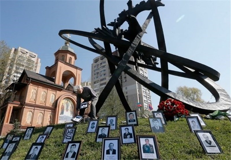 اوکراین بیست و نهمین سالگرد یادبود قربانیان فاجعه چرنوبیل را برگزار کرد