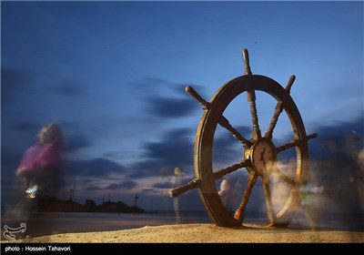 Iran's Beauties in Photos: Greek Ship in Kish Island