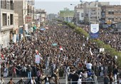 تظاهرات ملت یمن در سالروز انقلاب علیه استعمار انگلیس