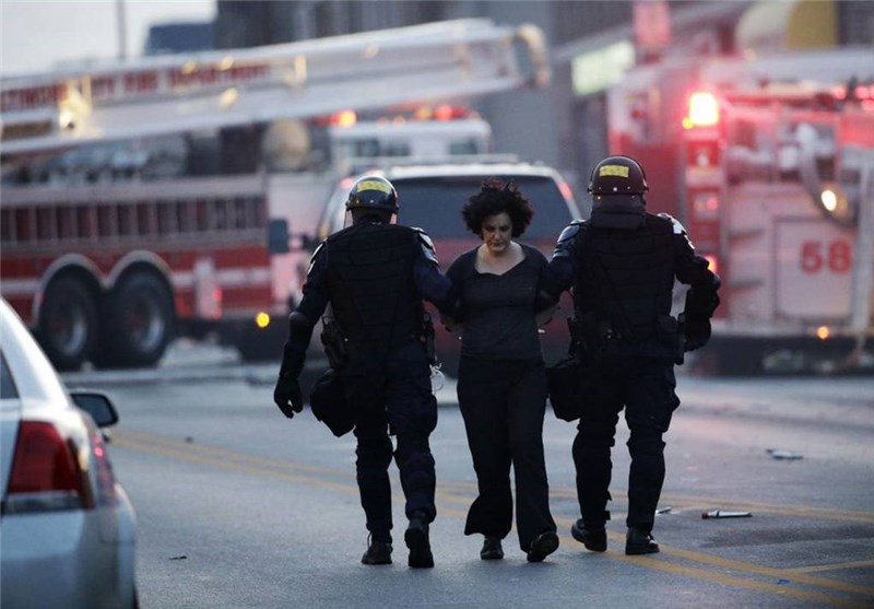 گزارش تصویری از اعتراضات علیه نژادپرستی پلیس بالتیمور آمریکا