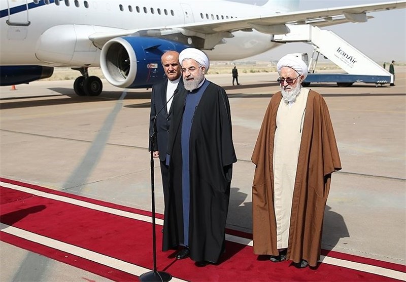 روحانی: مصوبات سفر دولت به استان فارس تا سال 96 اجرایی می‌شود
