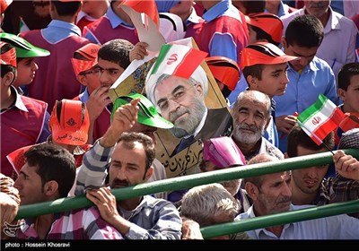 President Rouhani Visits Southwestern Iranian City of Shiraz