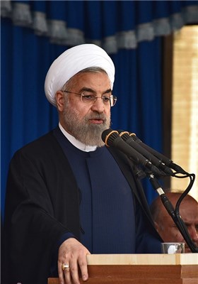 President Rouhani Visits Southwestern Iranian City of Shiraz