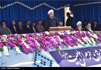 President Rouhani Visits Southwestern Iranian City of Shiraz