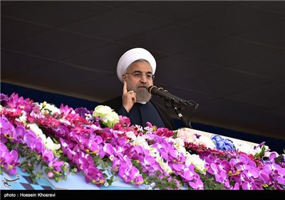 سخنرانی رئیس جمهور درحرم شاه چراغ (ع) - شیراز