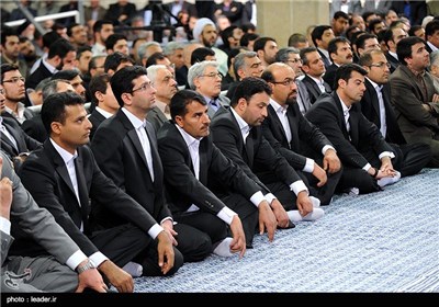 Iranian Workers Meet with Supreme Leader