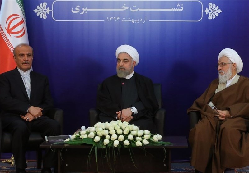 روحانی: &quot;فکت‌شیت ایرانی&quot; ساعتی قبل از بیانیه لوزان و قبل از آمریکایی‌ها منتشر شد