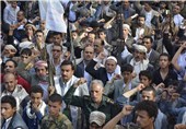تظاهرات گسترده مردم استان ذی مار یمن در محکومیت تجاوزات سعودی