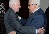 کارتر بازسازی غزه و آشتی فلسطینیان را با عباس بررسی کرد