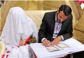 62 درصد ازدواج‌ها در مناطق شهری زنجان به ثبت رسید