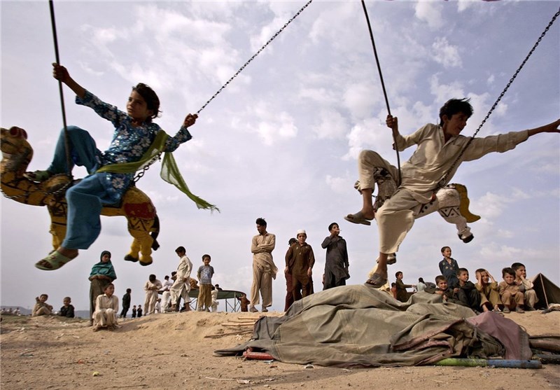شهربازی‌های موقتی؛ شادی و امید برای کودکان فقیر در پاکستان + تصاویر