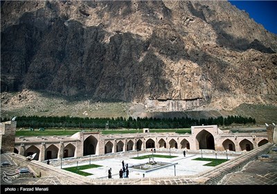 کاروانسرای شاه عباسی بیستون - کرمانشاه