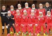 برتری تیم ملی فوتسال بانوان ایران مقابل ازبکستان