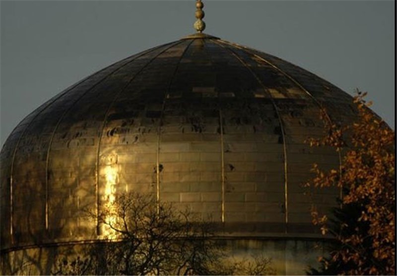 مسجد گنبد طلایی در لندن + تصاویر