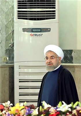  رئيس الجمهورية حسن روحاني في افتتاح معرض طهران الدولي للكتاب بنسخته الــ ۲۸
