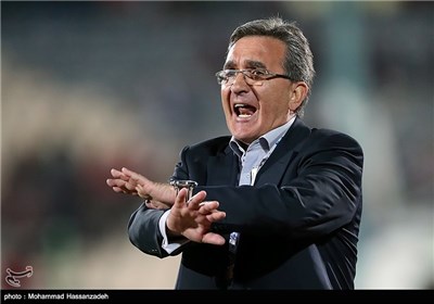دیدار تیم های فوتبال پرسپولیس ایران و بنیادکار ازبکستان