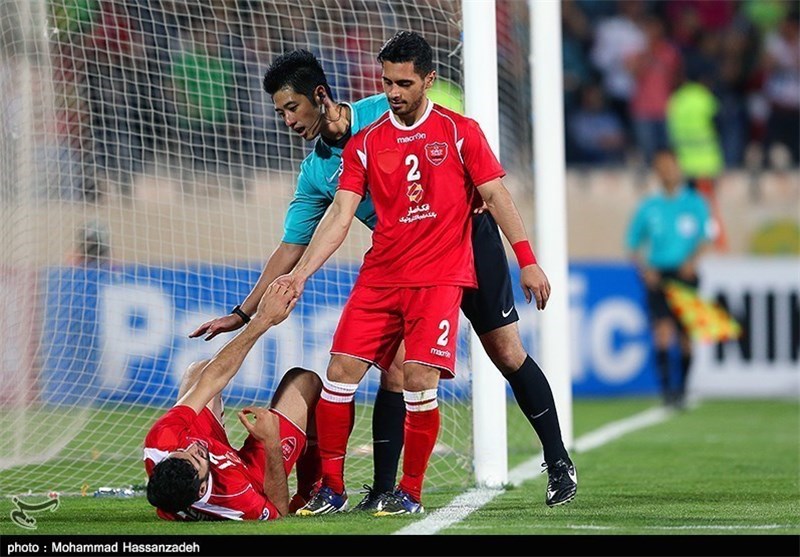 مکانی و عالیشاه در بازی برگشت پرسپولیس را همراهی می‌کنند