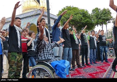 مراسم عزاداری حضرت زینب(س) در دمشق - سوریه
