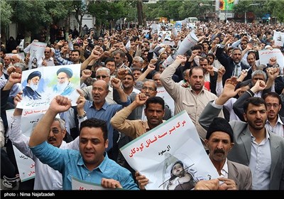 تظاهرات روز همبستگی ملت ایران با مردم یمن - مشهد