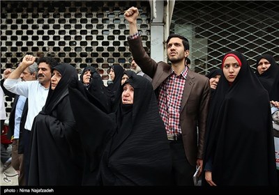 تظاهرات روز همبستگی ملت ایران با مردم یمن - مشهد