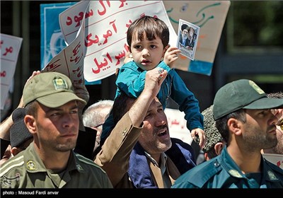 تظاهرات روز همبستگی ملت ایران با مردم یمن - تبریز